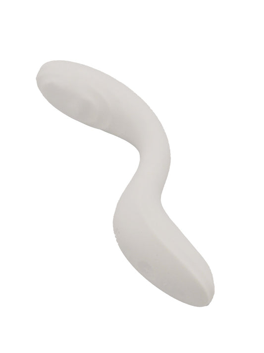 Vibratore Punto G con perla massaggiante bianco