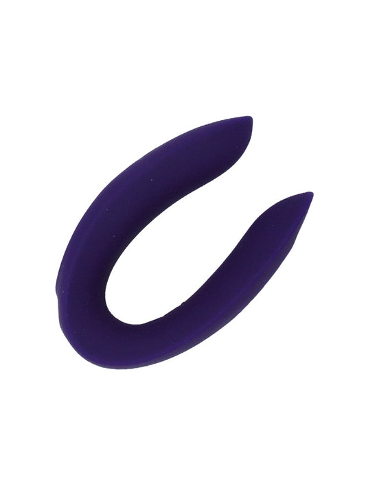 Vibratore a C per coppia di colore viola