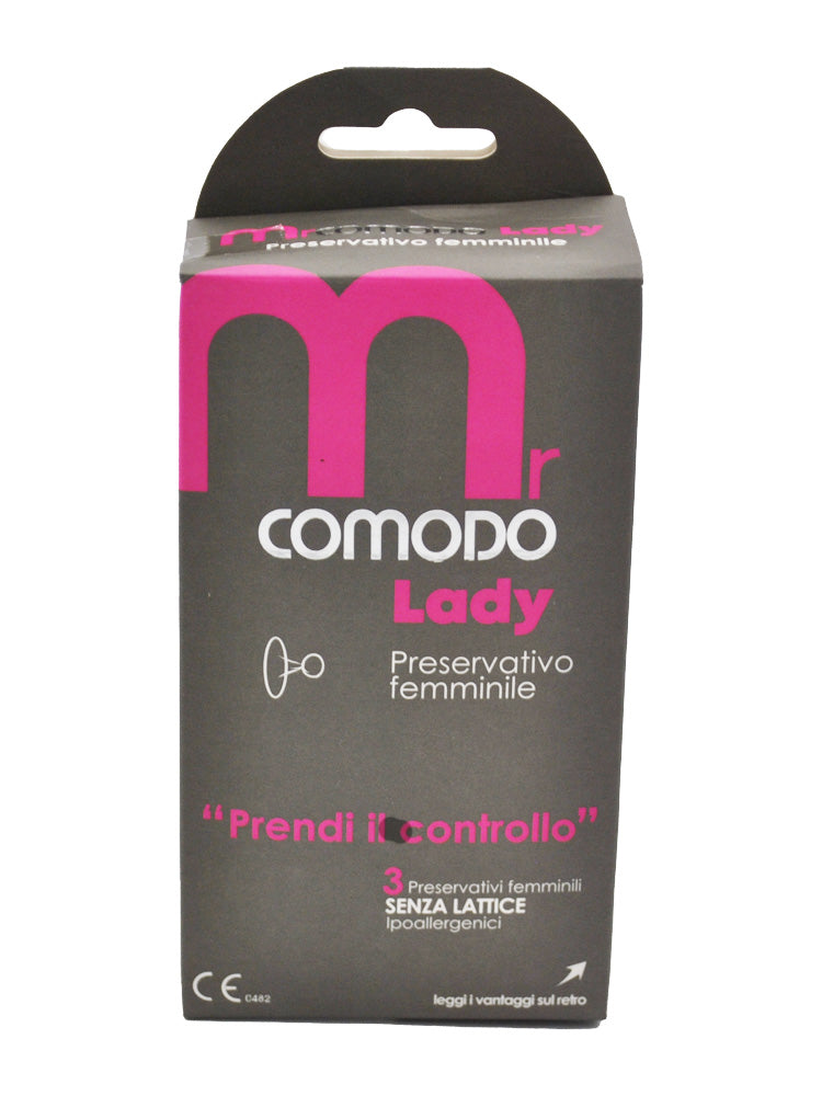 Preservativi femminili senza lattice Peperitos Sexy Shop