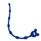 Beads anali in silicone di colore blu