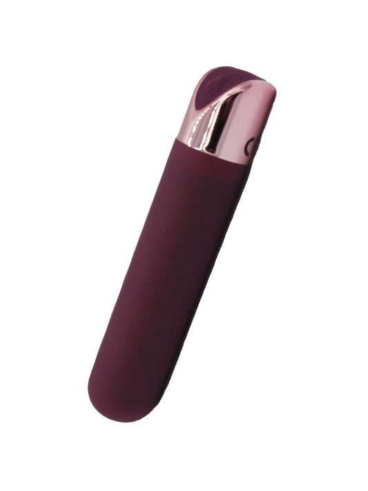 Piccolo vibratore tascabile di colore viola