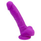 Dildo realistico in silicone viola 7 pollici