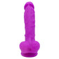 Dildo realistico in silicone viola 8 pollici