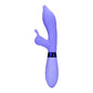 Vibratore rabbit in silicone ABS di colore viola