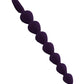 Beads anali in silicone di colore viola