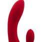 Vibratore rabbit doppia stimolazione 20,8 cm rosso