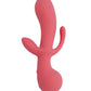 Vibratore Rabbit triplo di colore rosa