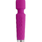 Vibratore wand in silicone fucsia