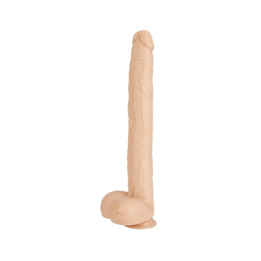 Dildo realistico con testicoli di 35cm