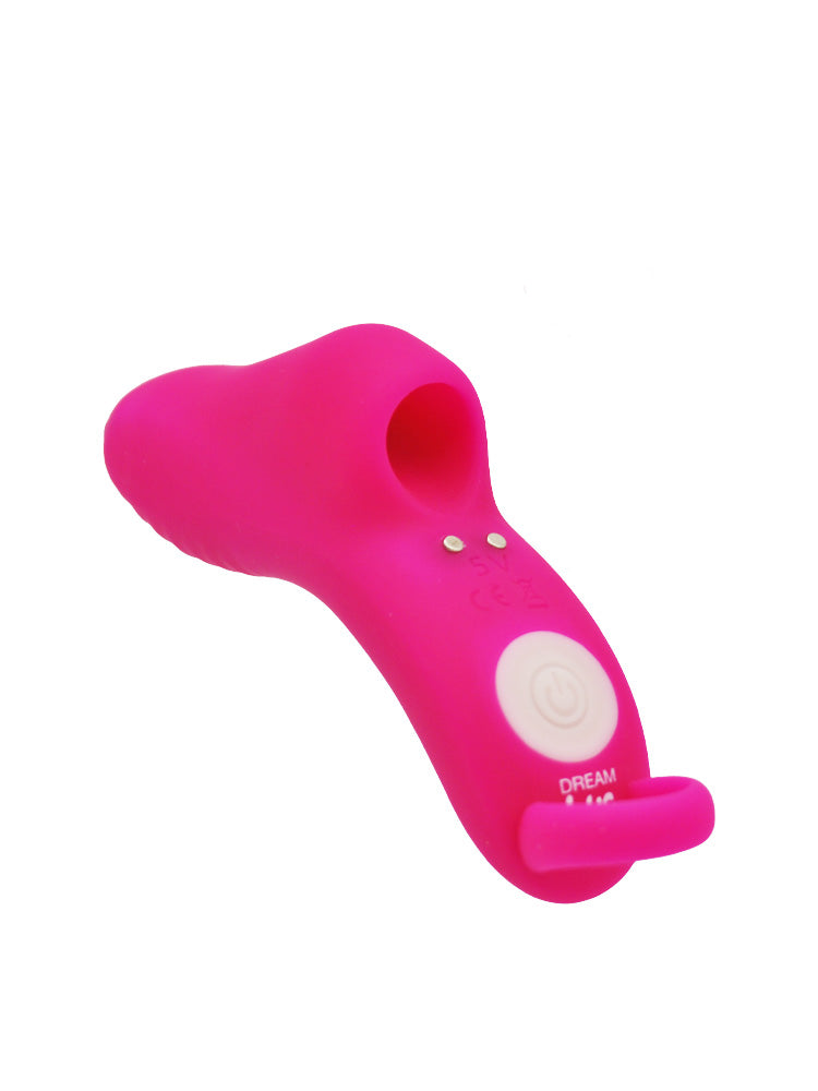 Vibratore da dito rosa