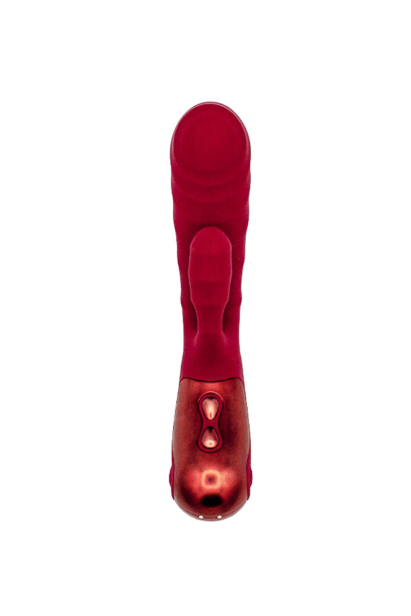 Vibratore Rabbit bordeaux