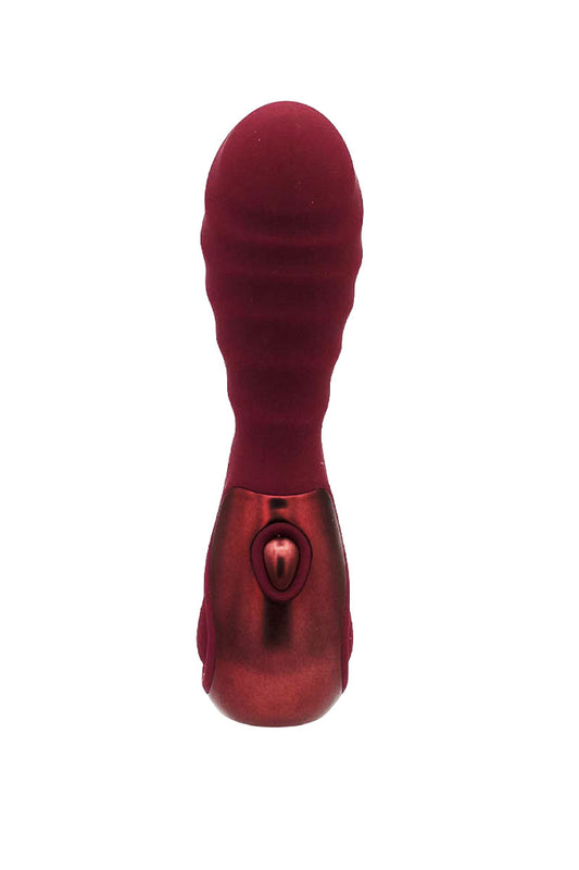 Mini Vibratore in silicone bordeaux