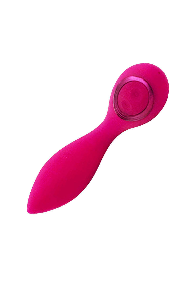 Vibratore in silicone fucsia