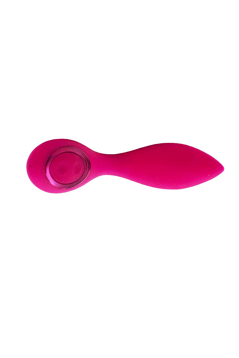 Vibratore in silicone fucsia