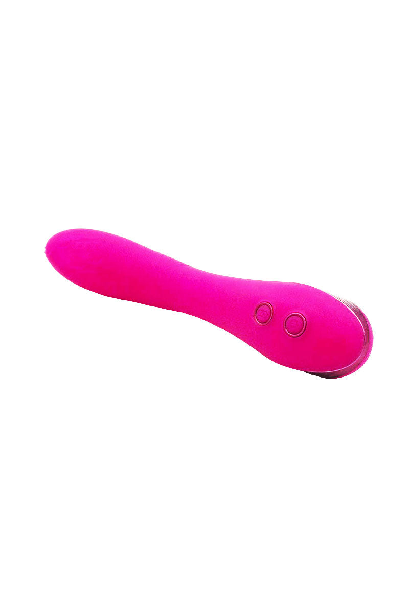 Vibratore punto G in silicone rosa